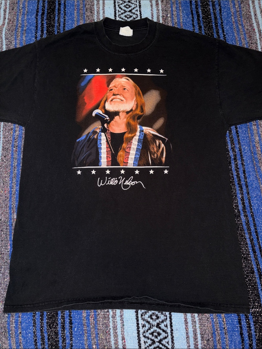Vintage Y2K Willie Nelson Concert Tee Shirt